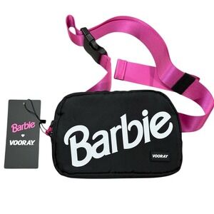 Barbie Vooray Quinn Adjustable Belt Bag Black & Pink